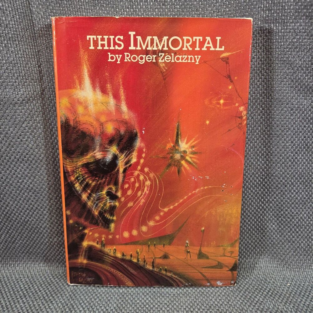 This Immortal Roger Zelazny 1966 Hardcover Science Fiction Book Club BCE